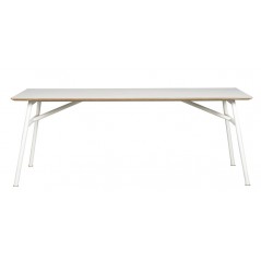 RO Glenda Dining Table White